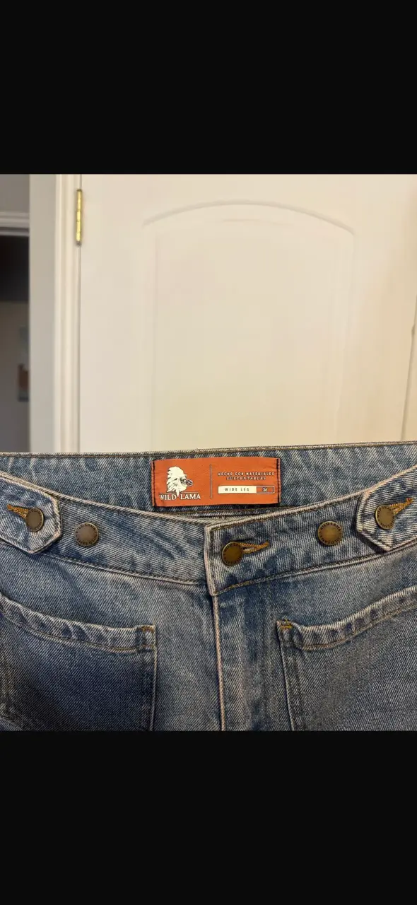 Jeans Wild Lama wide leg - 4