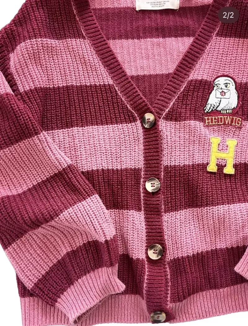 Cardigan rayado Harry Potter