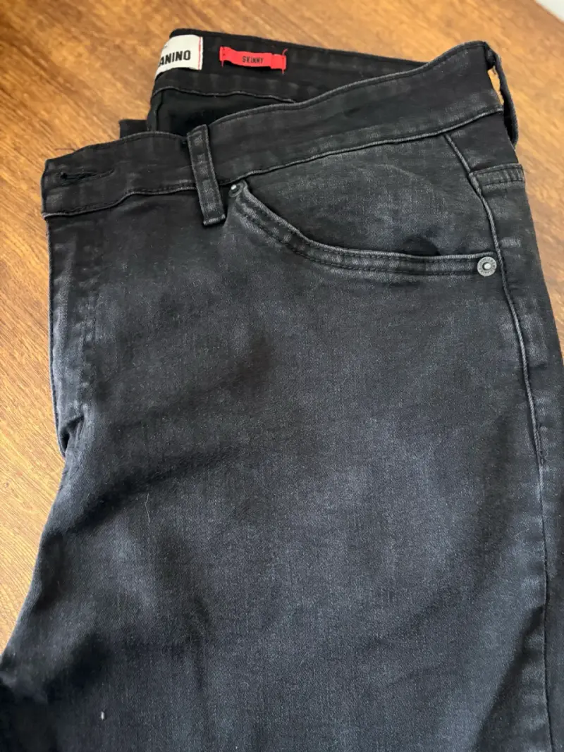 Jeans skinny negro Americanino - 4