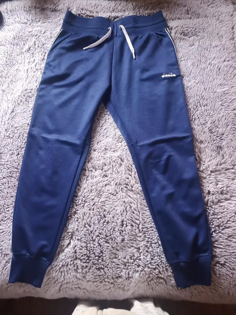 Buzo deportivos azul con cordón mujer - 1