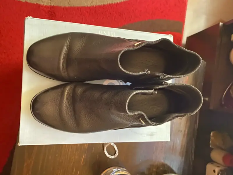 Botines negros de cuero 16 Horas - 3