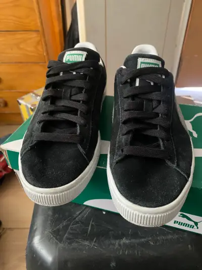 Zapatillas Puma Suede negras - miniatura 2
