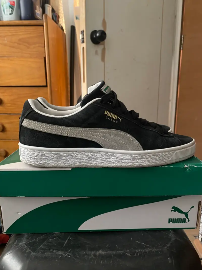 Zapatillas Puma Suede negras - 3