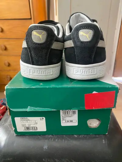 Zapatillas Puma Suede negras - miniatura 4
