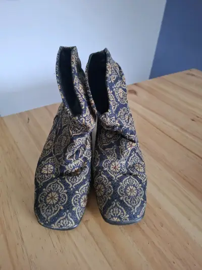 Botines vintage cuero - miniatura 1