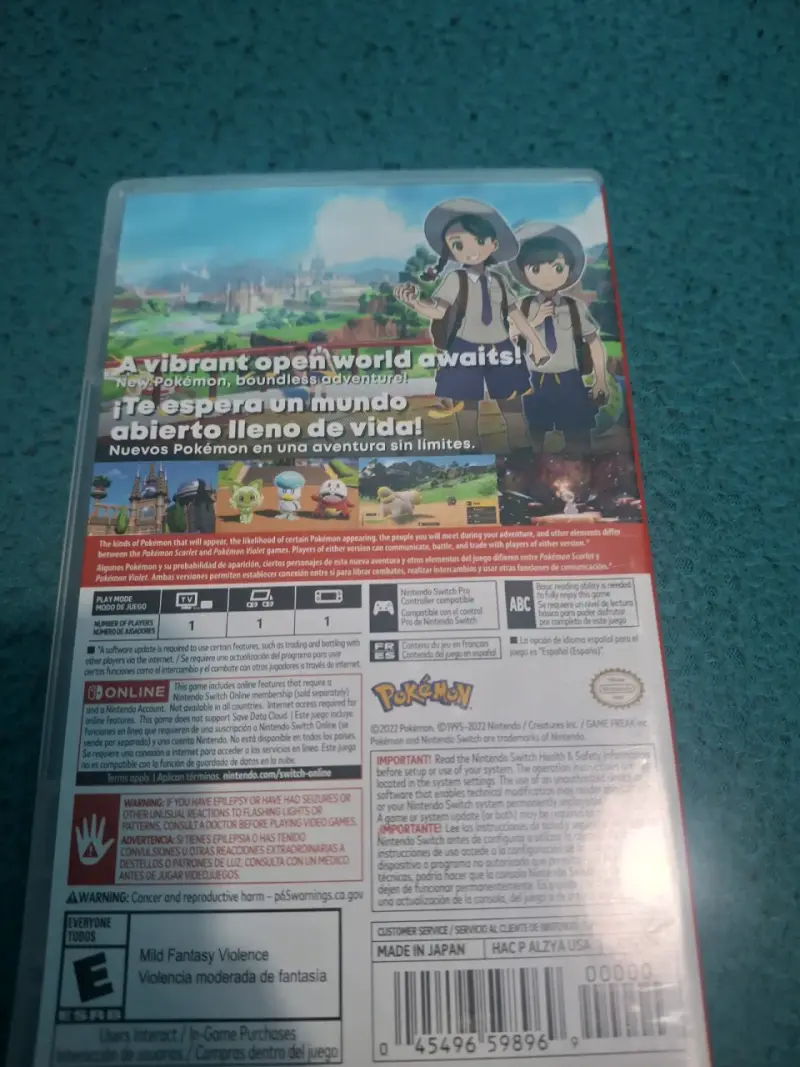 Pokémon Violet para Nintendo Switch - 2