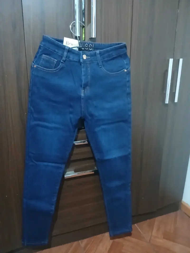 Jeans azul oscuro mujer