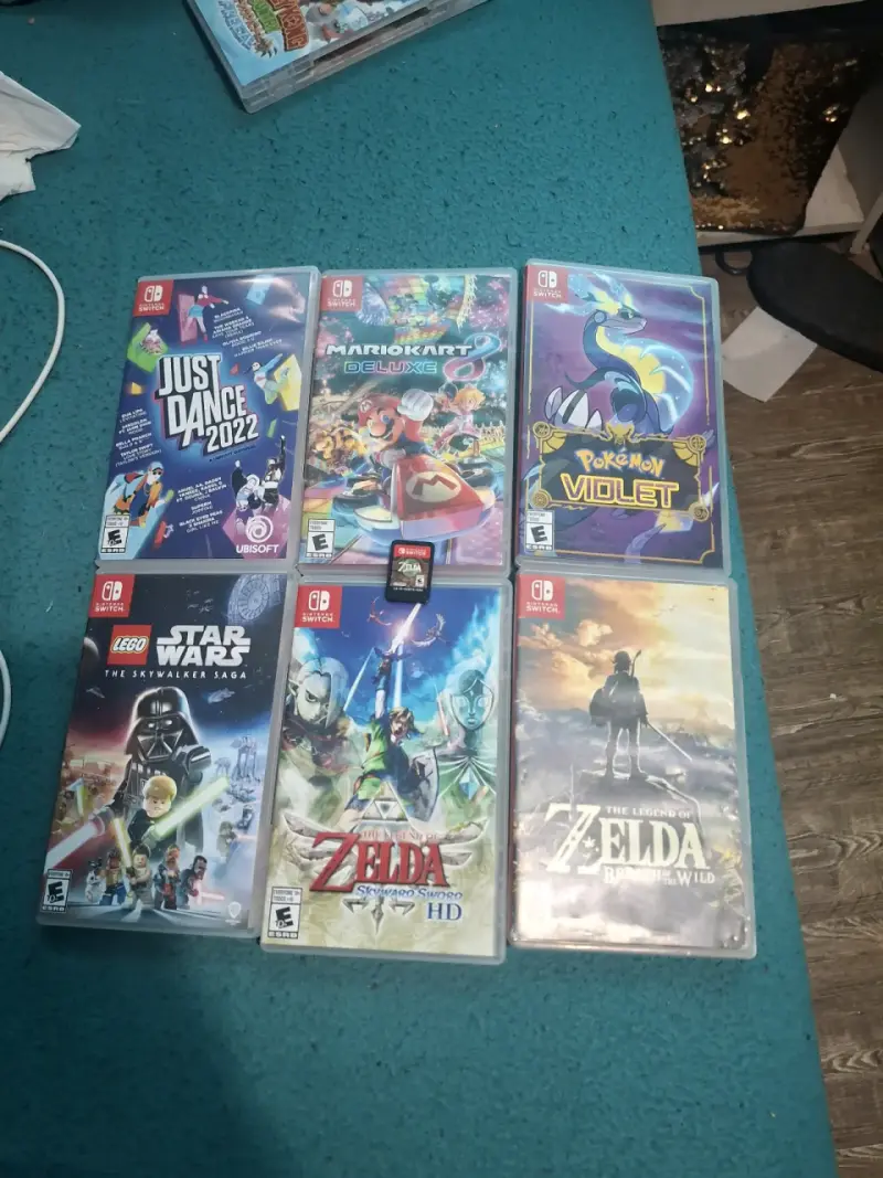Colección de juegos Nintendo Switch
