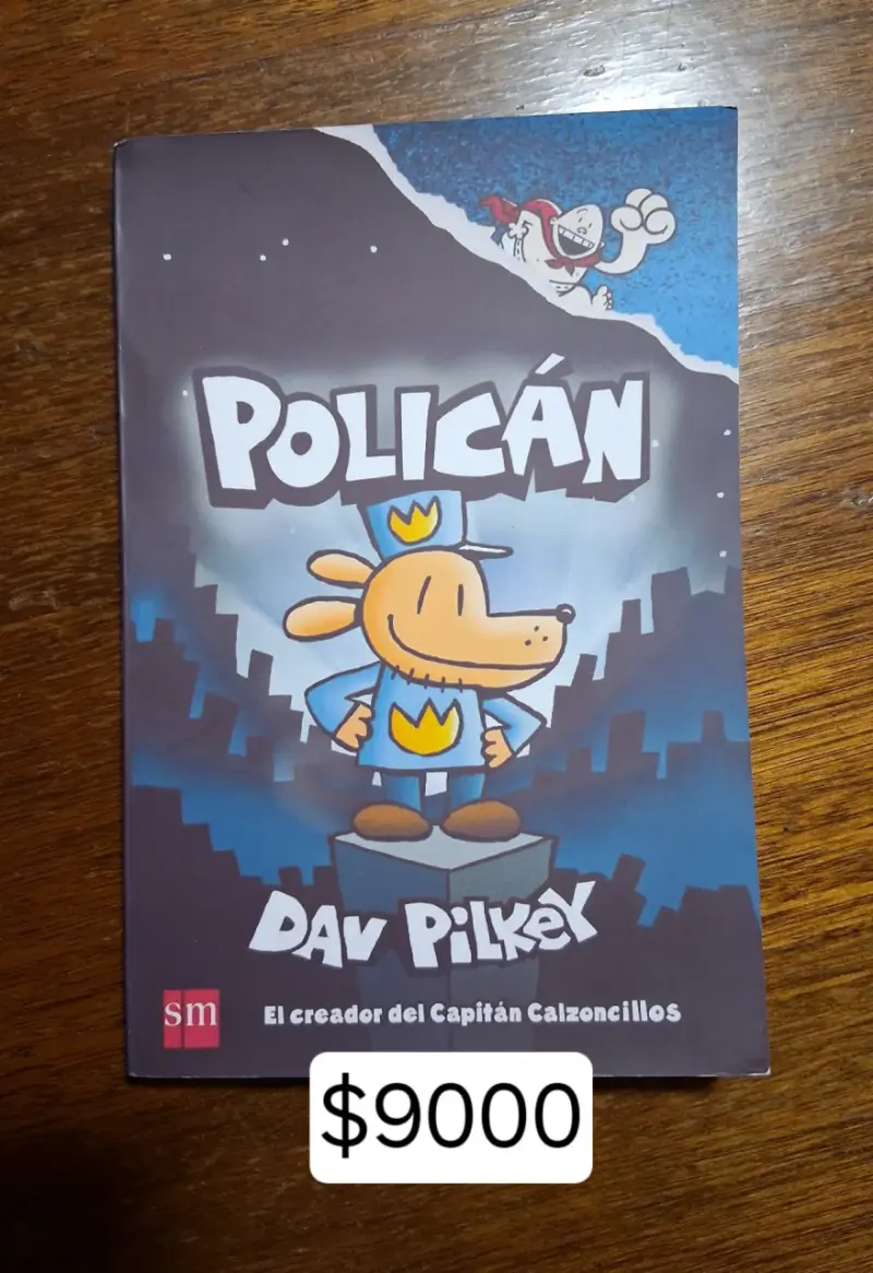 Libro Policán de Dav Pilkey - 1