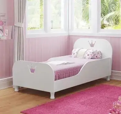 Cama infantil blanca princesa - miniatura 1