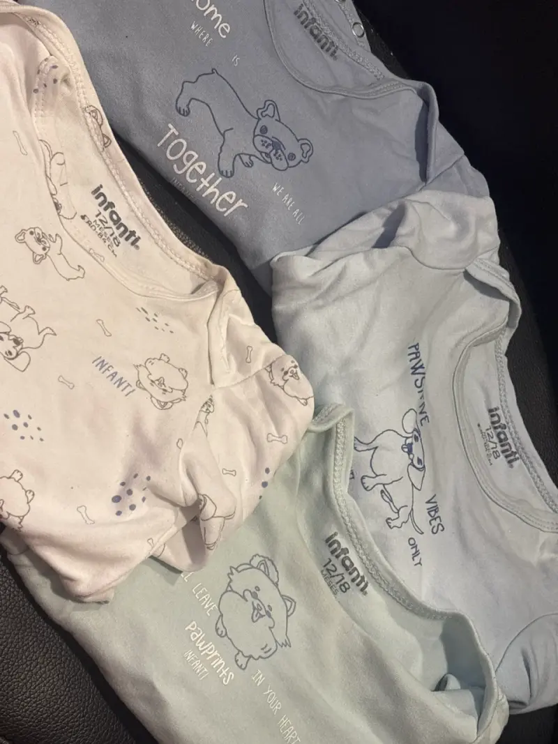Conjunto de bodys para bebé - 4