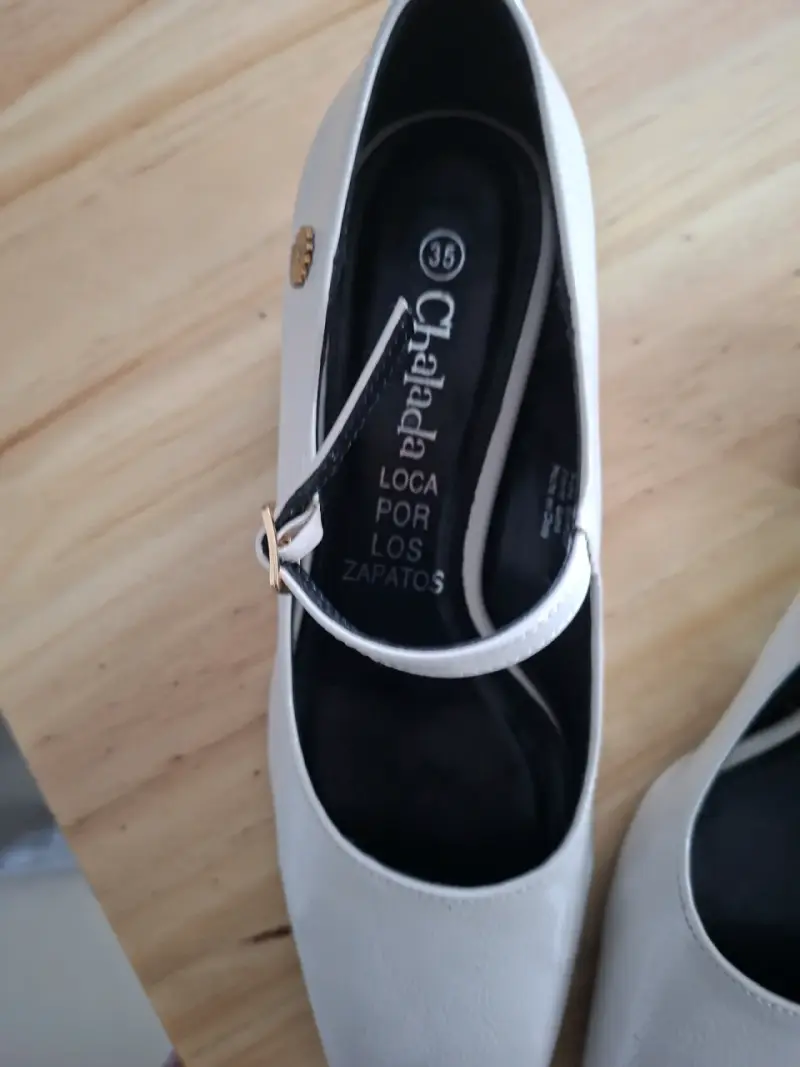 Zapatos beige talla 35 - 4