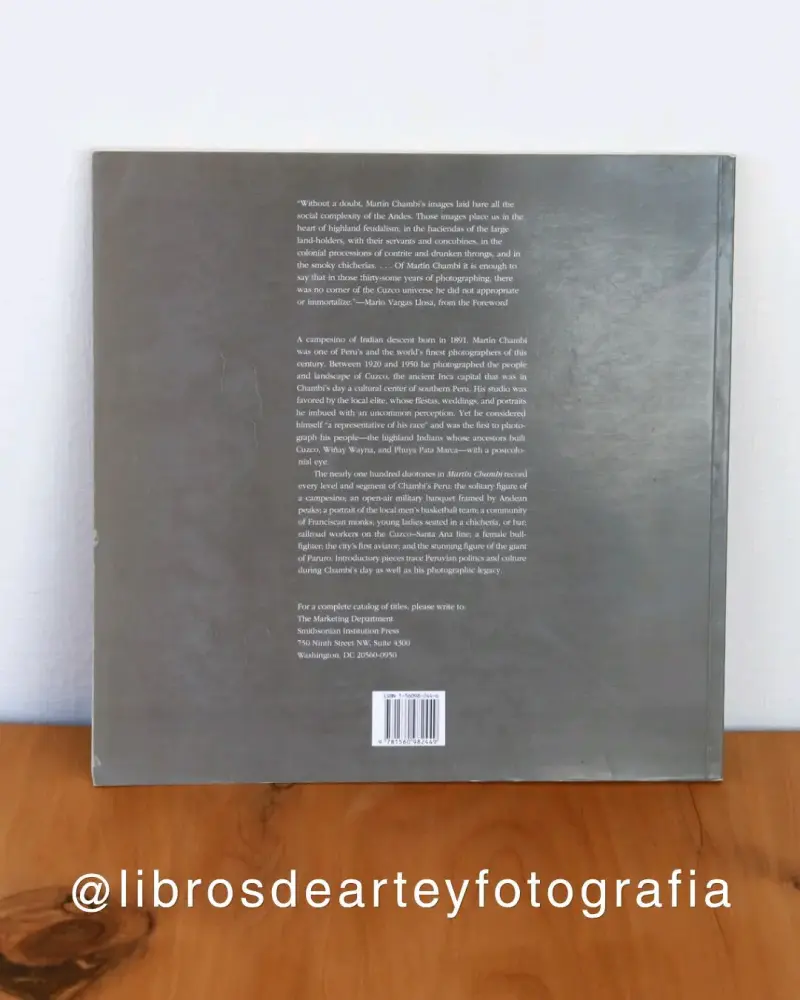 Libro Martín Chambi Fotografías - 2