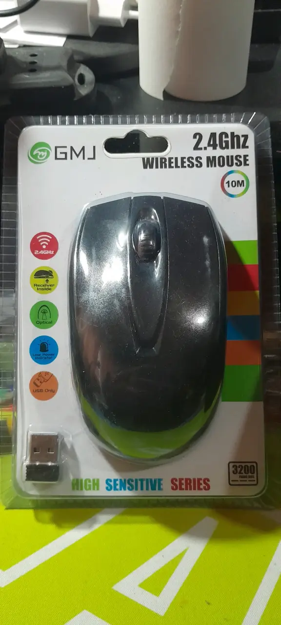 Mouse inalámbrico GMJ 2.4Ghz