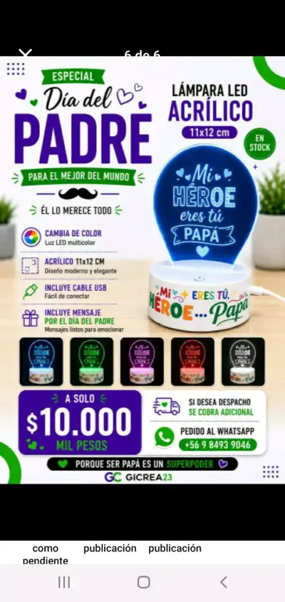 Taza  para papá - miniatura 3