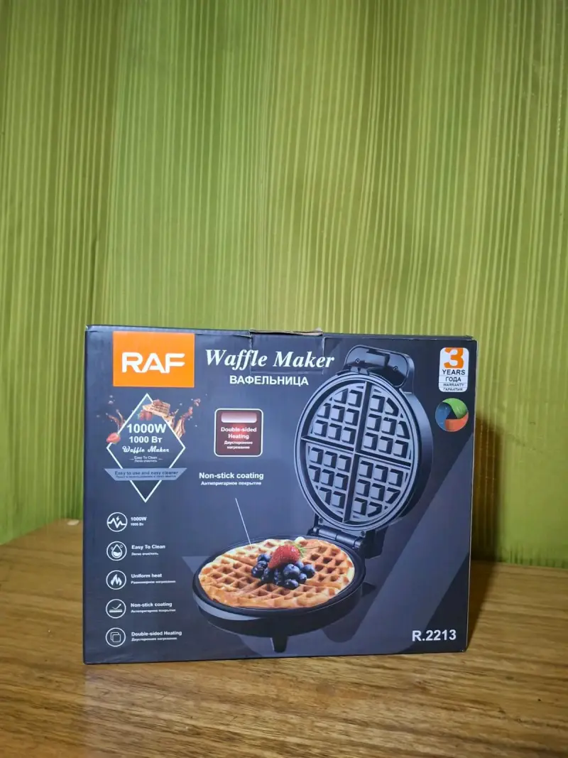 Wafflera RAF 1000W nueva - 2