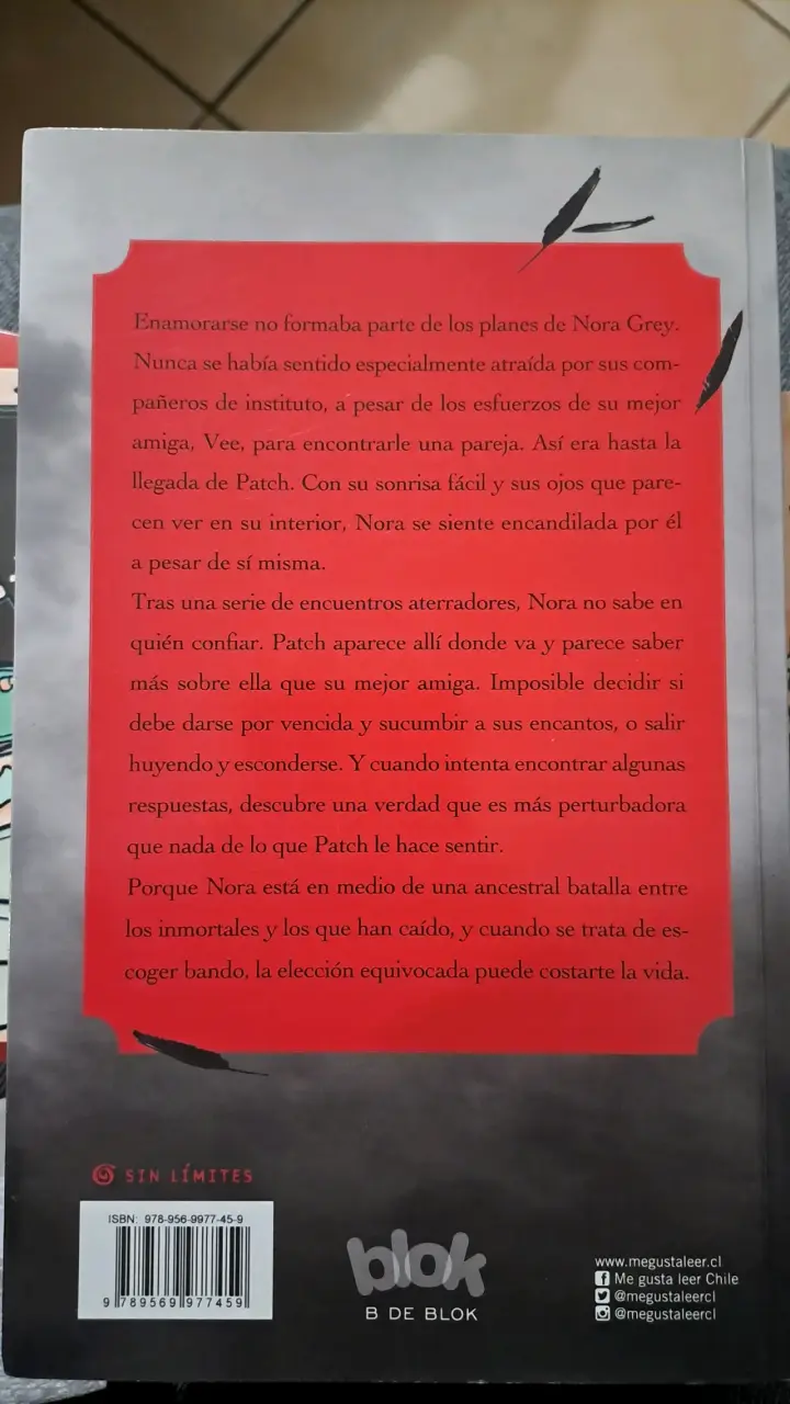 Libro Hush, Hush por Becca Fitzpatrick - 2