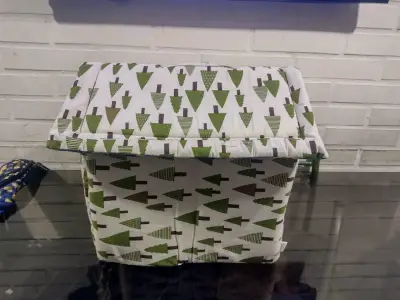 Cama tipo casita para mascotas - miniatura 4