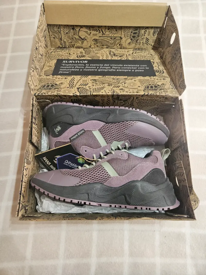 Zapatillas Haka Honu violeta nuevas - 2