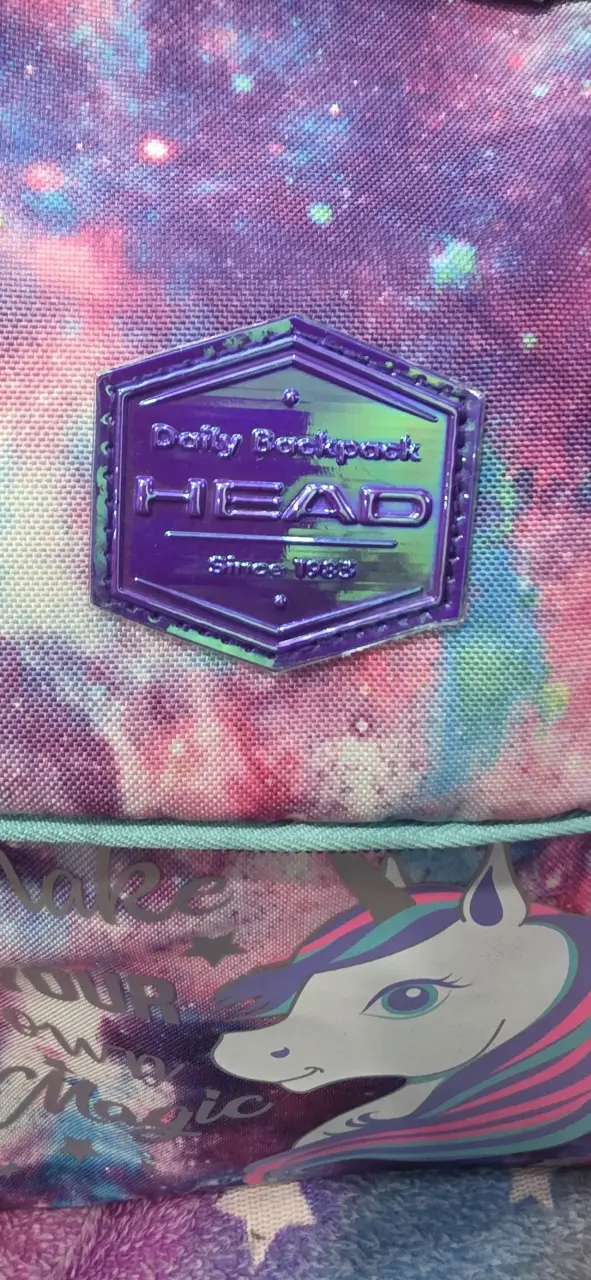 Mochila infantil unicornio galaxia - 3