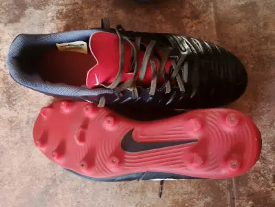 Zapatos de fútbol Nike negros - miniatura 5