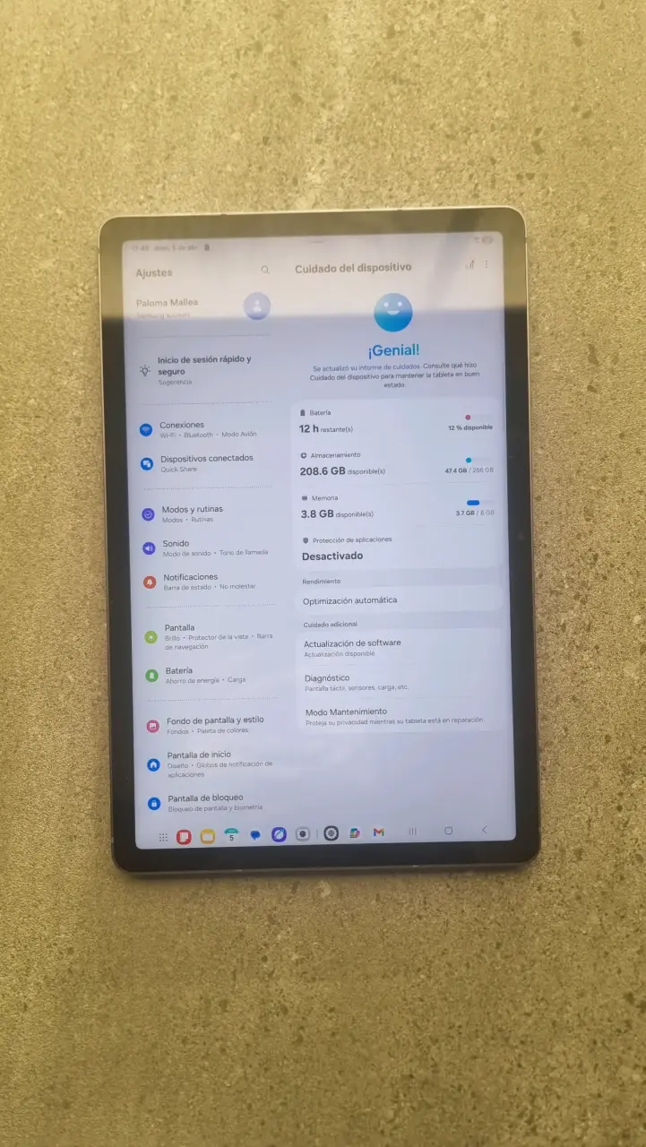 Tablet Galaxy Tab S9 FE - 4