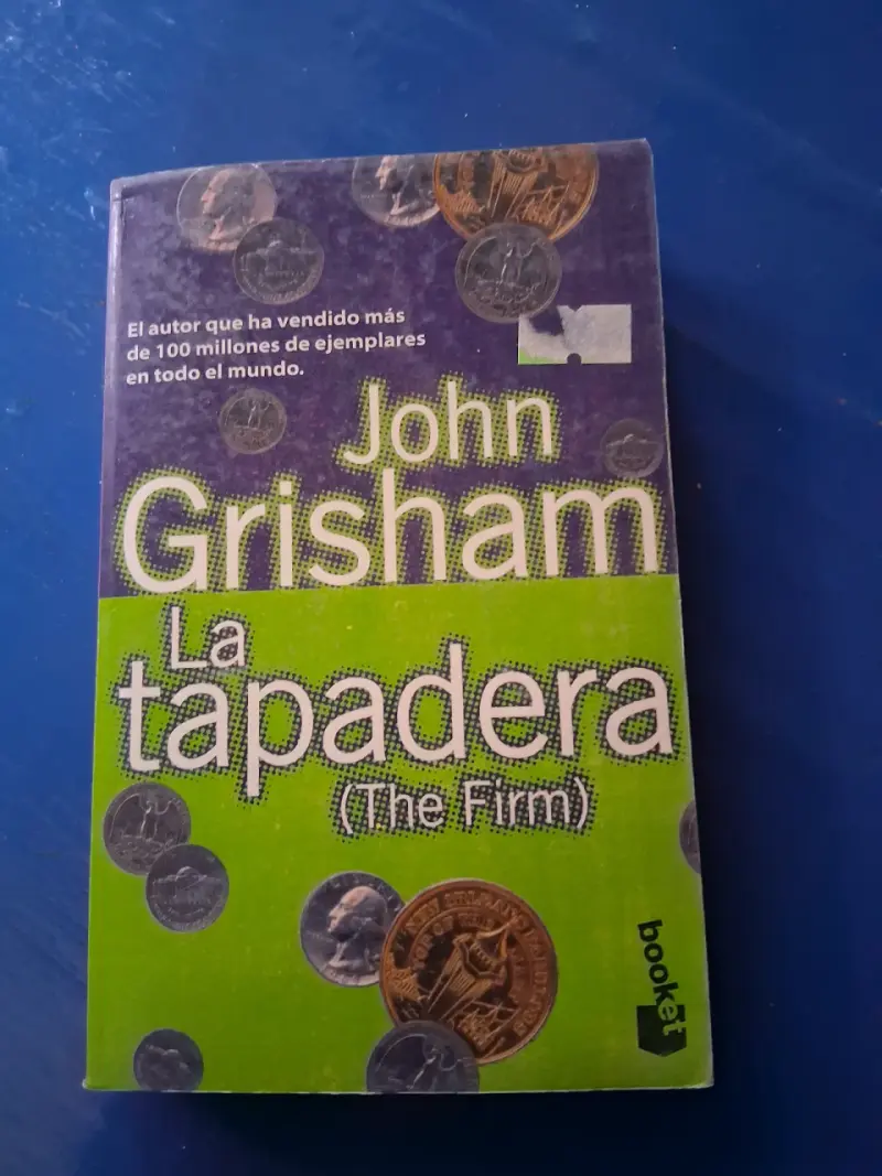 Libro 'La Tapadera' de John Grisham