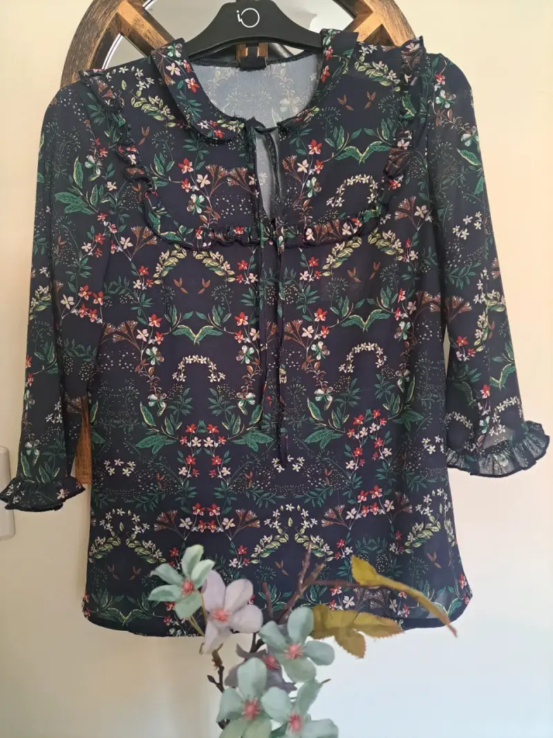 Blusa estampada floral