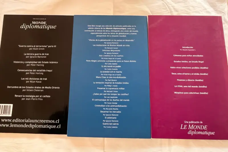 Conjunto libros Le Monde Diplomatique - 2