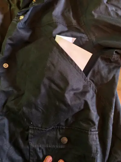 Chaqueta azul de hombre - miniatura 4