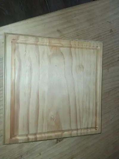 Tabla de picar de madera clara - miniatura 6