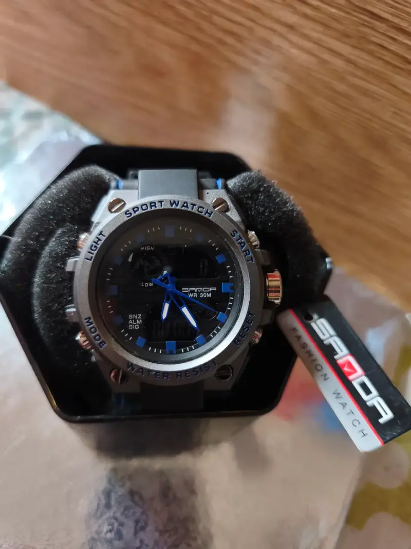 Reloj deportivo Sanda impermeable