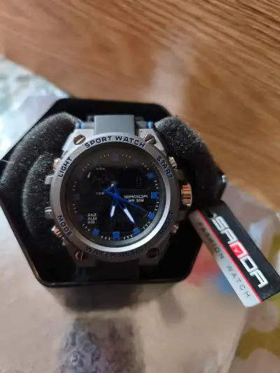 Reloj deportivo Sanda impermeable - miniatura 1