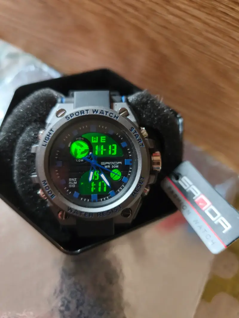 Reloj deportivo Sanda impermeable - 3