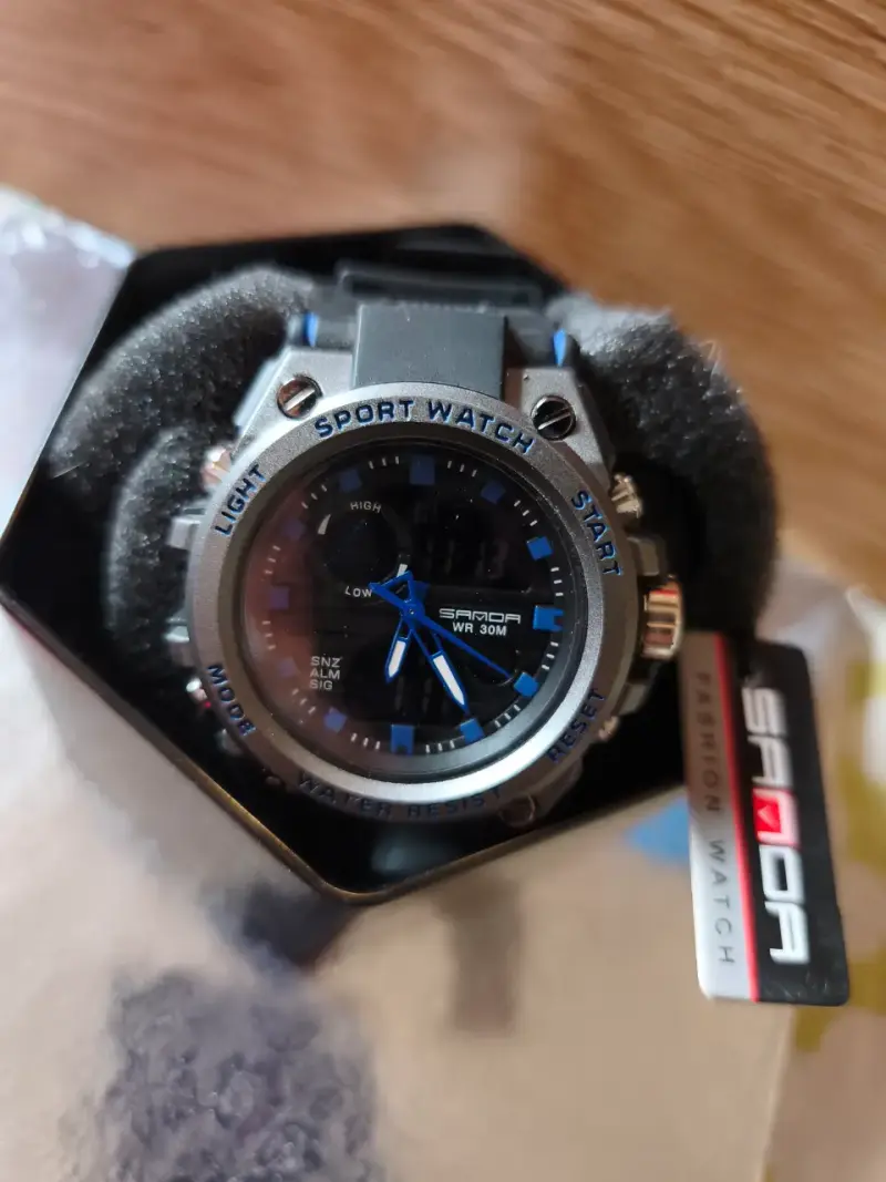 Reloj deportivo Sanda impermeable - 4