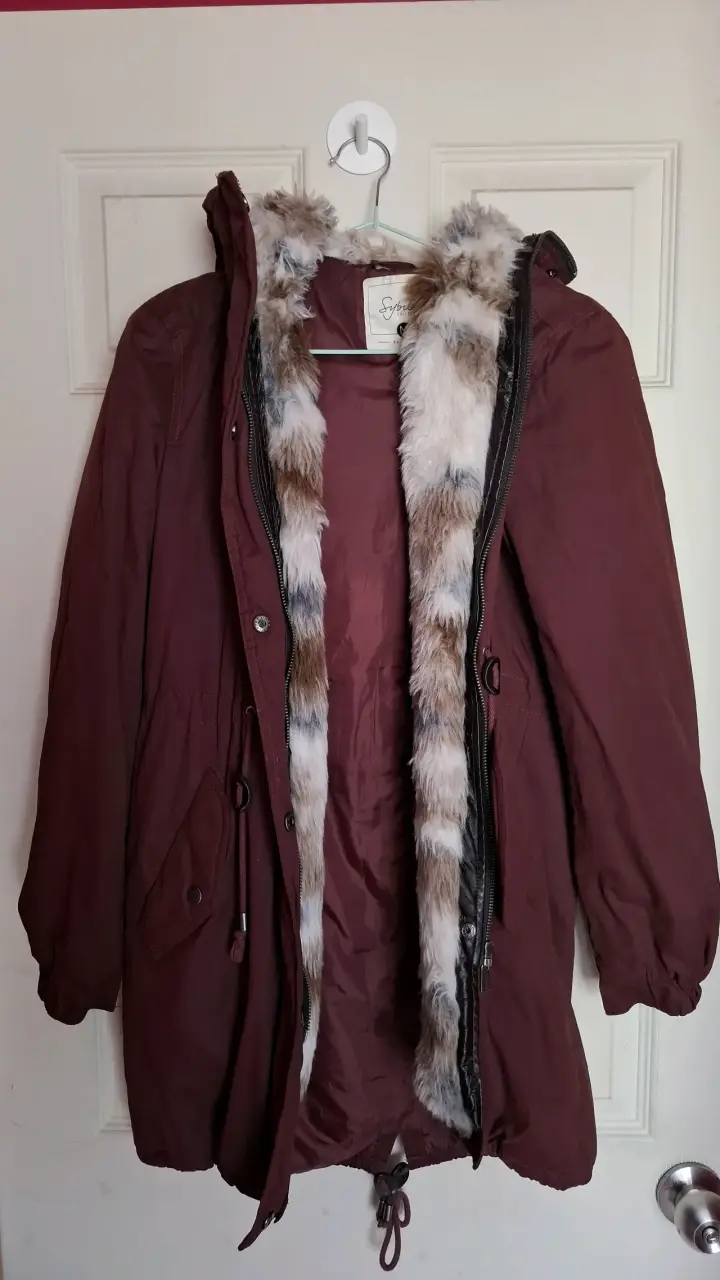 Chaqueta burdeo - 1