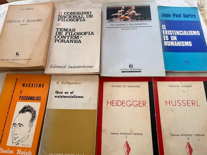 Lote 8 libros de filosofía - 1