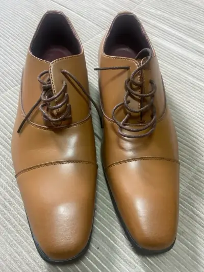 Zapatos formales café para hombre - miniatura 1