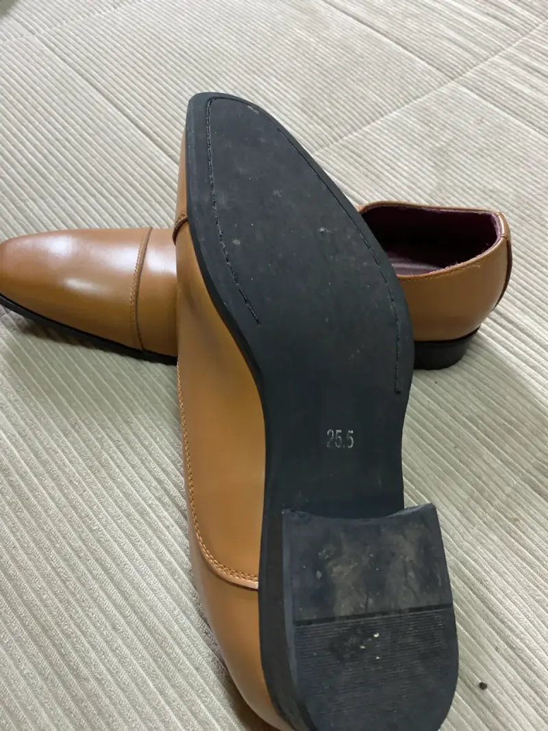 Zapatos formales café para hombre - 4