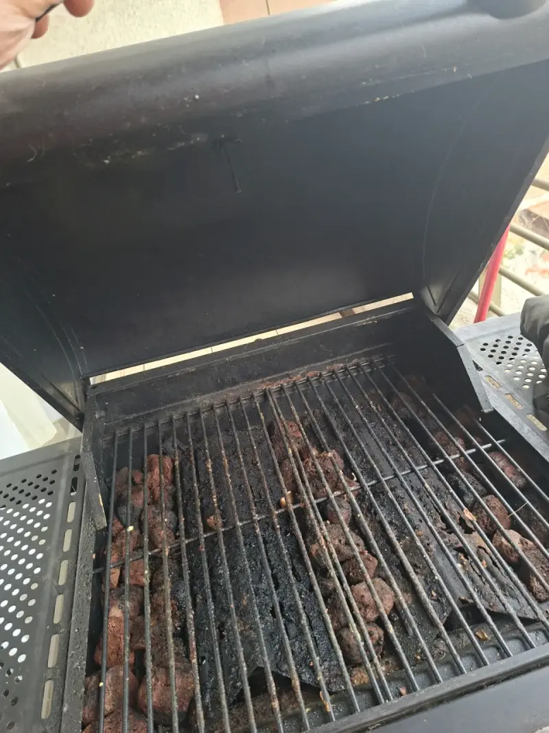 Parrilla de gas con termómetro - 2