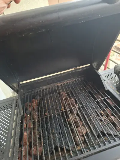 Parrilla de gas con termómetro - miniatura 2