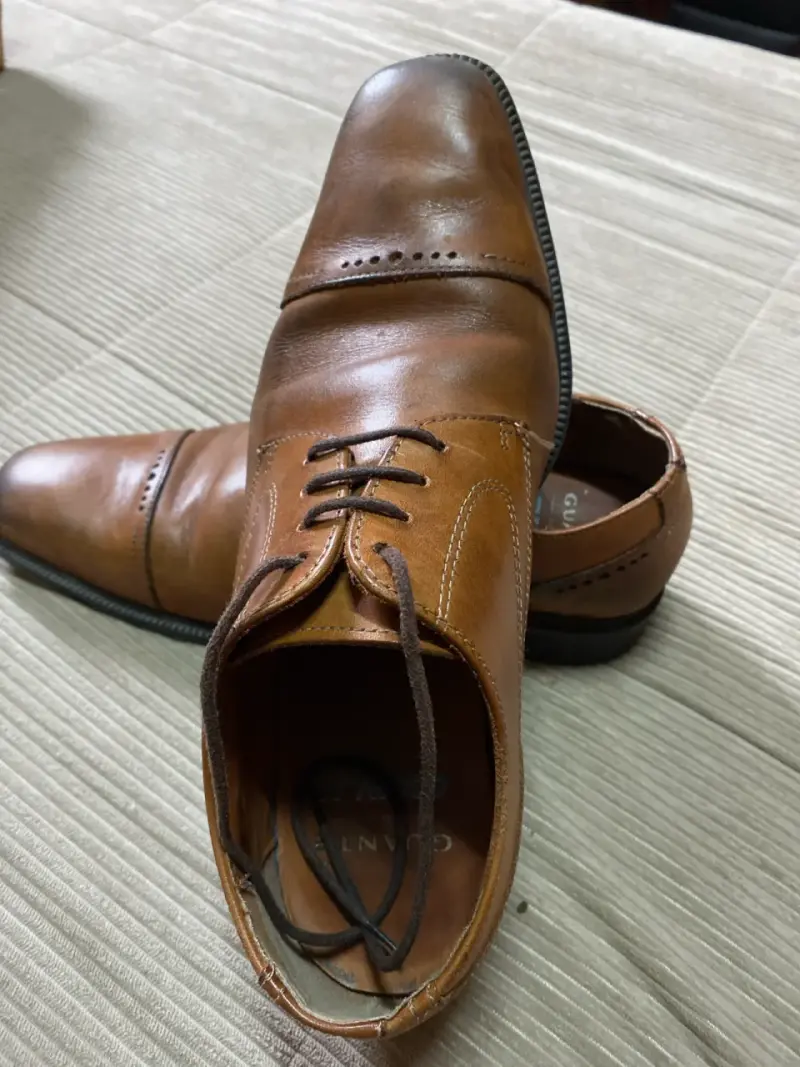 Zapatos formales café hombre - 3