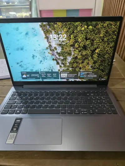 Notebook Lenovo gris - miniatura 3