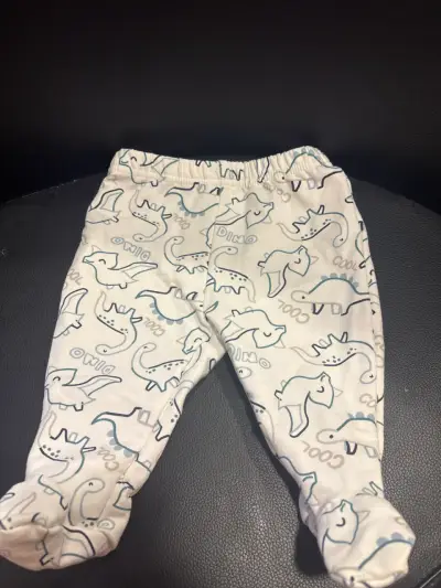 Pantalones bebé con dinosaurios - miniatura 1