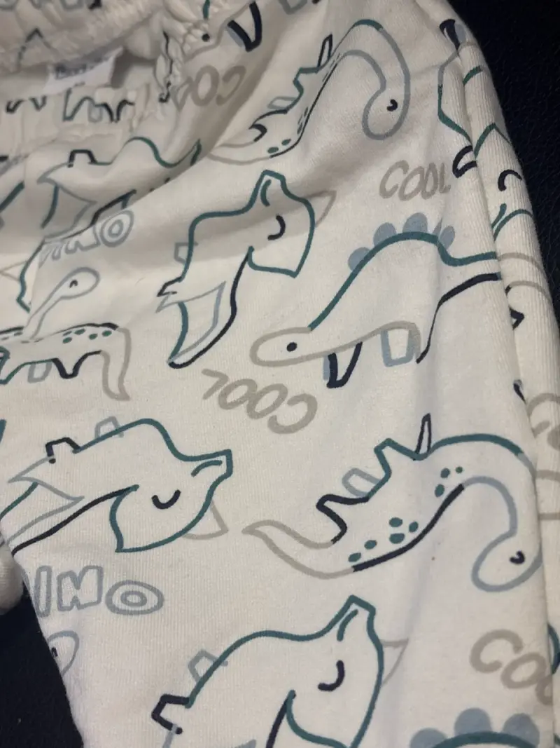 Pantalones bebé con dinosaurios - 3
