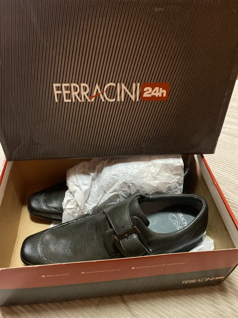 Zapatos casuales marrones Ferracini - 4