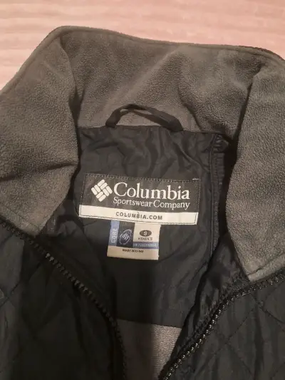 Chaqueta Columbia impermeable gris - miniatura 2