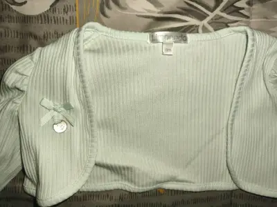 Vestido limonada floral para niña 18 meses chaleco - miniatura 5