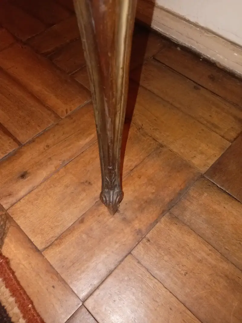 Mesa consola de madera vintage - 3