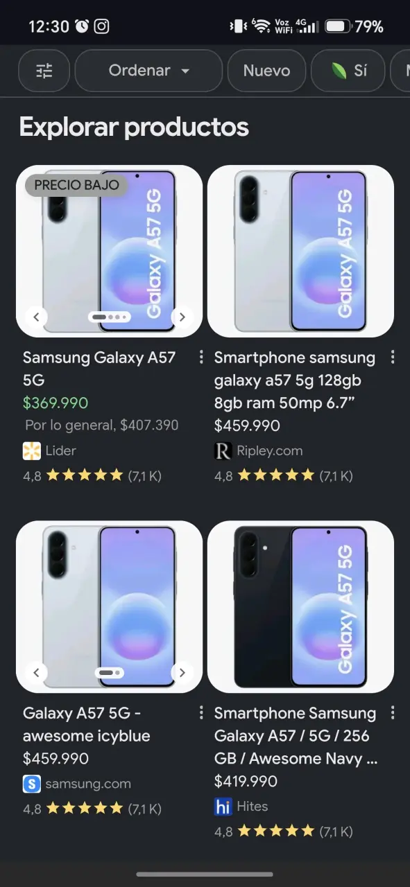 Samsung A57 nuevo - 5